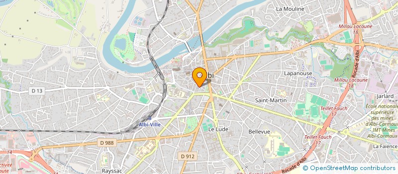 localisation de l'entreprise MONSIEUR JOOD AL NOSSIRAT à ALBI