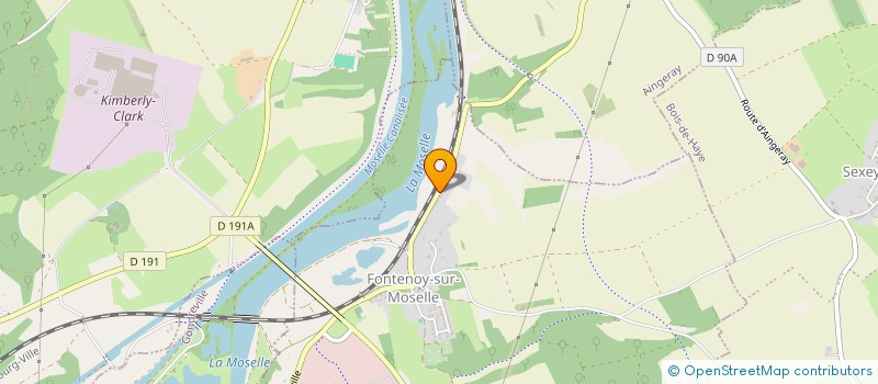 localisation de l'entreprise MONSIEUR JOOST VAN BEUKERING  FONTENOY-SUR-MOSELLE