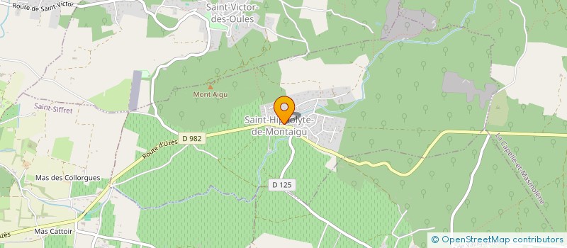 localisation de l'entreprise MONSIEUR JOOST VAN RIJSWIJK  SAINT-HIPPOLYTE-DE-MONTAIGU