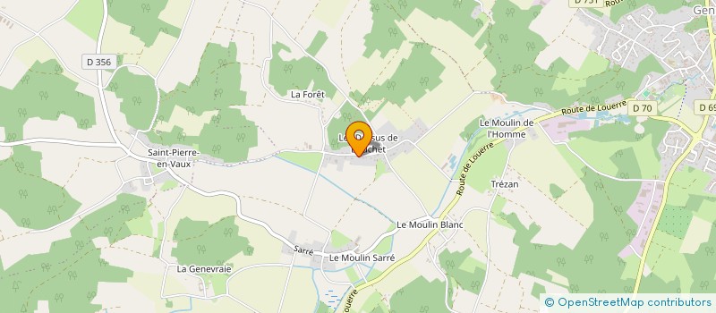 localisation de l'entreprise MONSIEUR JOPIC CARAES à GENNES-VAL-DE-LOIRE