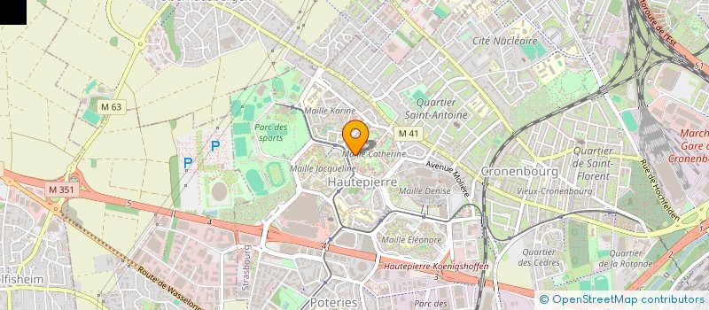 localisation de l'entreprise MONSIEUR JORA ANDREASIAN à STRASBOURG