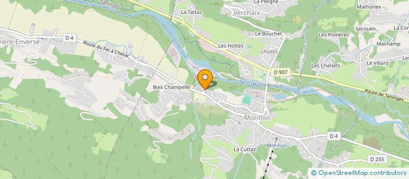 localisation de l'entreprise MONSIEUR JORAN ECOLLAN à MORILLON