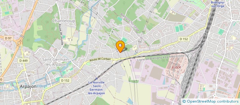 localisation de l'entreprise MONSIEUR JORAN FERRAGU à SAINT-GERMAIN-LES-ARPAJON