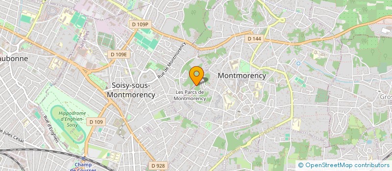 localisation de l'entreprise MONSIEUR JORAN MAZZAGGIO  ENGHIEN-LES-BAINS