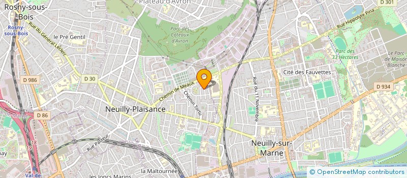 localisation de l'entreprise MONSIEUR JORAND LE PAPE à NEUILLY-PLAISANCE
