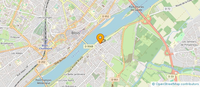 localisation de l'entreprise MONSIEUR JORANE CAMBIER à BLOIS