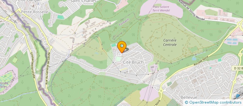 localisation de l'entreprise MONSIEUR JORDAN ADDA  FORBACH