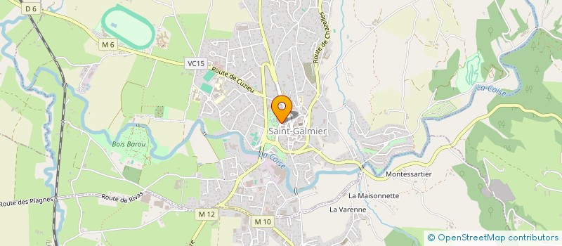 localisation de l'entreprise MONSIEUR JORDAN ADDARIO  SAINT-GALMIER