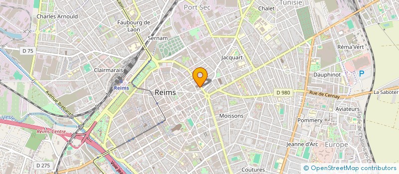 localisation de l'entreprise MONSIEUR JORDAN AGWENTIE à REIMS