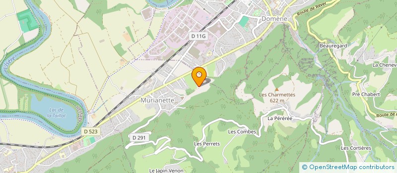 localisation de l'entreprise MONSIEUR JORDAN ALVES  MURIANETTE