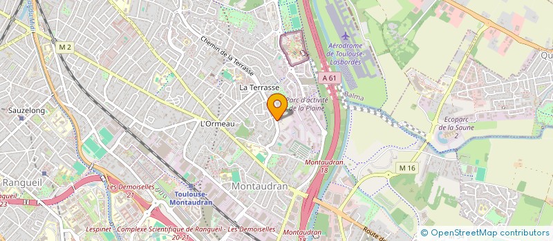 localisation de l'entreprise MONSIEUR JORDAN AMESI  TOULOUSE