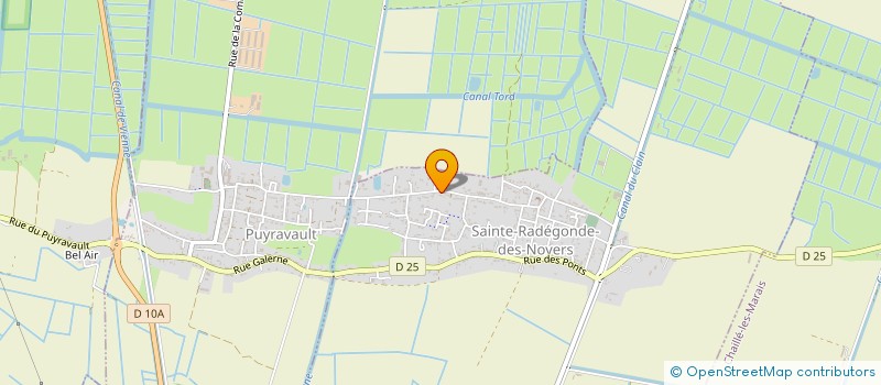 localisation de l'entreprise MONSIEUR JORDAN ANATOLE  PUYRAVAULT