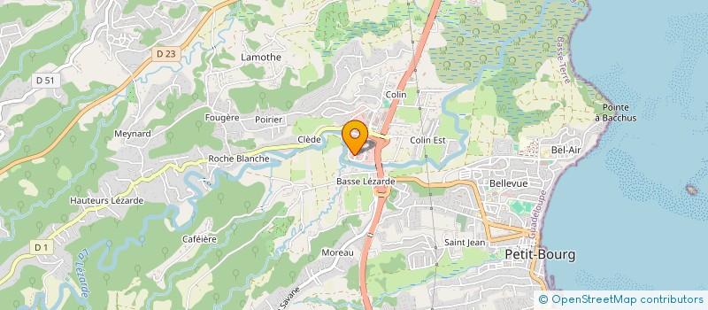 localisation de l'entreprise MONSIEUR JORDAN ANGOL  PETIT-BOURG