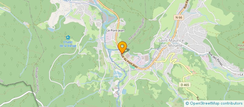 localisation de l'entreprise MONSIEUR JORDAN ATHIAS  SAINT-MAURICE-SUR-MOSELLE