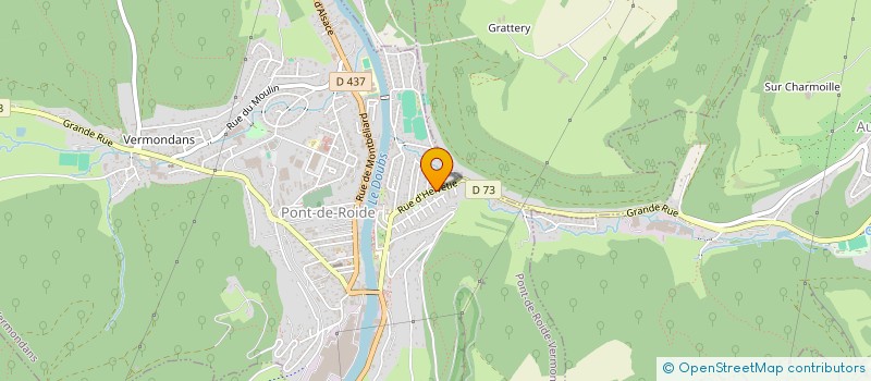 localisation de l'entreprise MONSIEUR JORDAN BARTHELEMY  PONT-DE-ROIDE-VERMONDANS