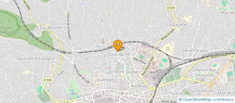 localisation de l'entreprise MONSIEUR JORDAN BASSET  NIMES