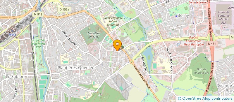 localisation de l'entreprise MONSIEUR JORDAN BECKER  TALANGE