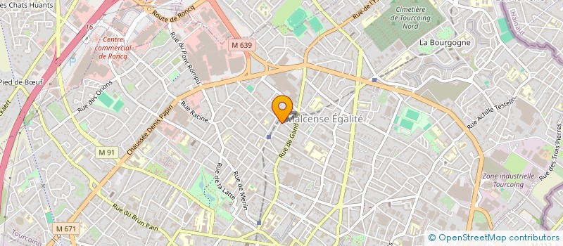 localisation de l'entreprise MONSIEUR JORDAN BELOT  TOURCOING