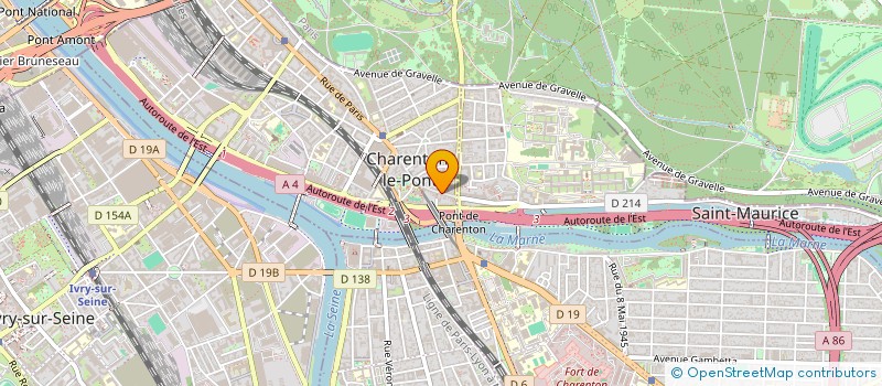 localisation de l'entreprise MONSIEUR JORDAN BENDAVID  CHARENTON-LE-PONT