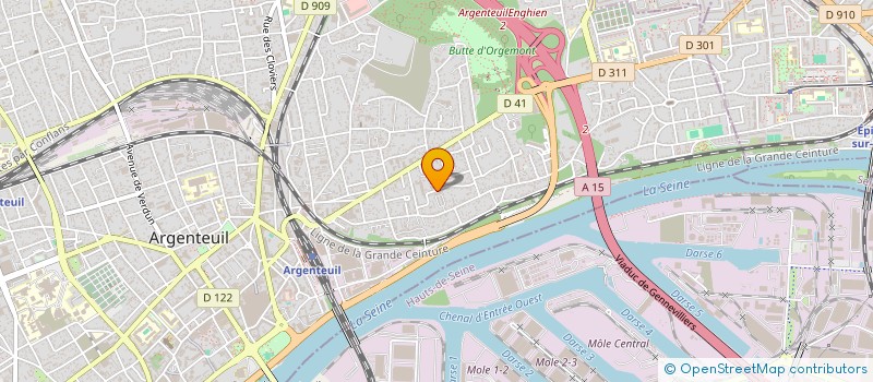 localisation de l'entreprise MONSIEUR JORDAN BENHEDACH  ARGENTEUIL