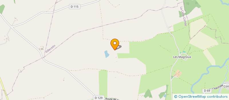 localisation de l'entreprise MONSIEUR JORDAN BERTHELOT  LA CELLE-CONDE