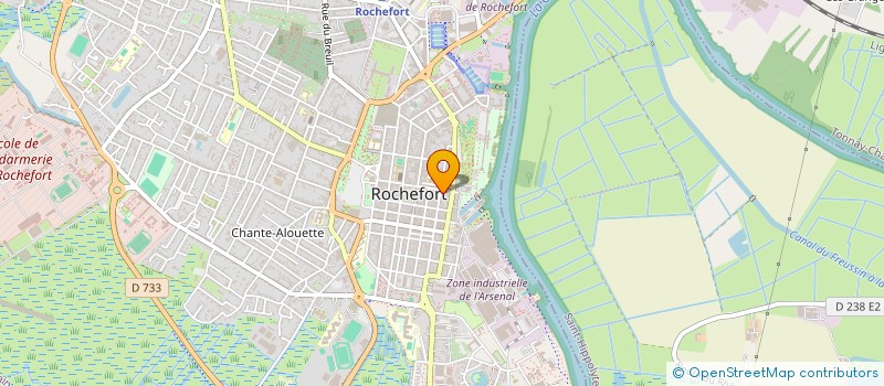 localisation de l'entreprise MONSIEUR JORDAN BEURTON  ROCHEFORT