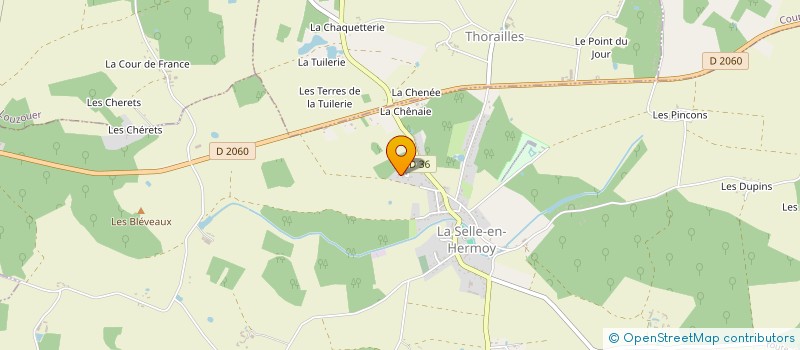 localisation de l'entreprise MONSIEUR JORDAN BEZE MOUFFRON à LA SELLE-EN-HERMOY