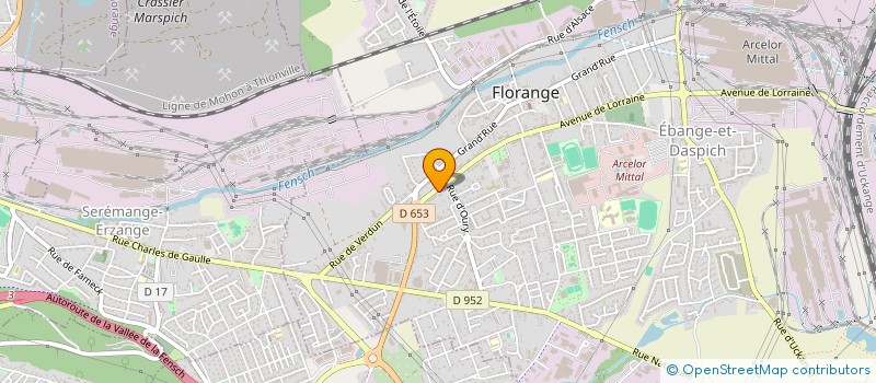 localisation de l'entreprise MONSIEUR JORDAN BIAGIOLI  FLORANGE