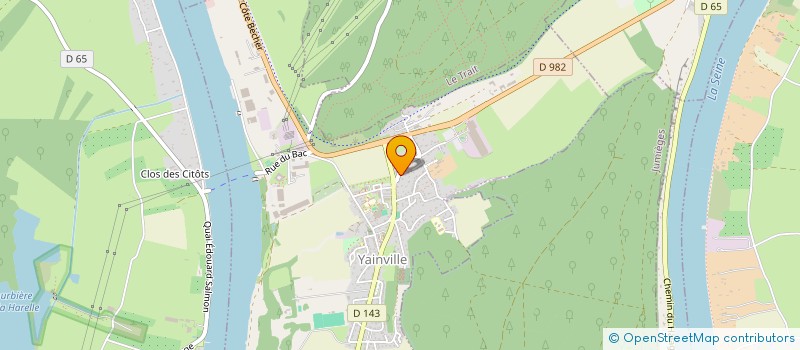 localisation de l'entreprise MONSIEUR JORDAN BIDAUX  YAINVILLE