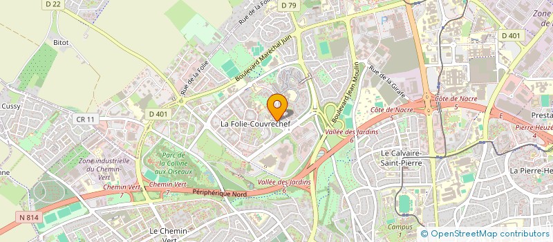 localisation de l'entreprise MONSIEUR JORDAN BLOT à CAEN