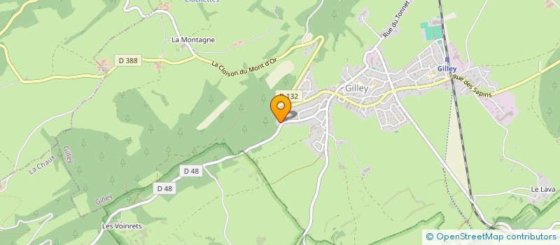 localisation de l'entreprise MONSIEUR JORDAN BOLE-RICHARD  GILLEY