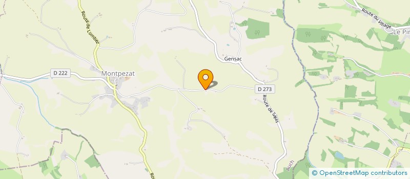 localisation de l'entreprise MONSIEUR JORDAN BONHOMME  SAMATAN