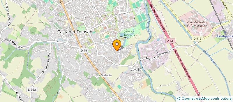 localisation de l'entreprise MONSIEUR JORDAN BORIES à CASTANET-TOLOSAN