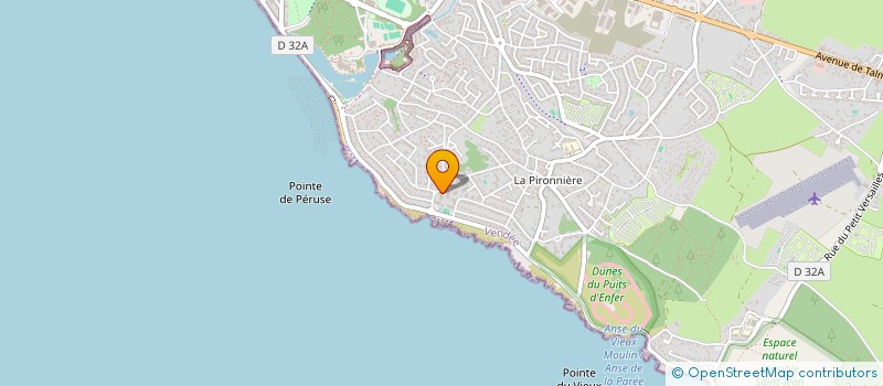 localisation de l'entreprise MONSIEUR JORDAN BOULAHIA  LES SABLES-D'OLONNE