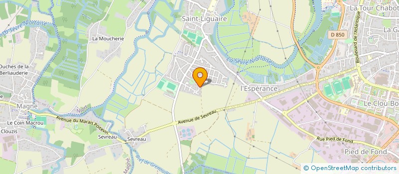 localisation de l'entreprise MONSIEUR JORDAN BOURDON à NIORT