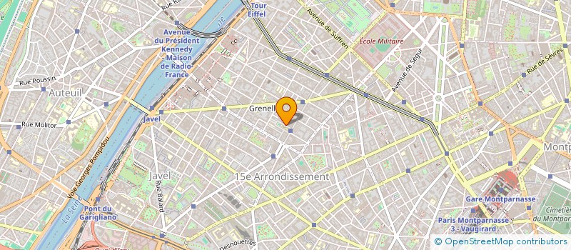 localisation de l'entreprise MONSIEUR JORDAN BOURDON  PARIS