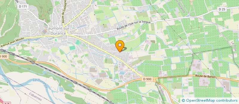 localisation de l'entreprise MONSIEUR JORDAN BOUSSARD  CAUMONT-SUR-DURANCE