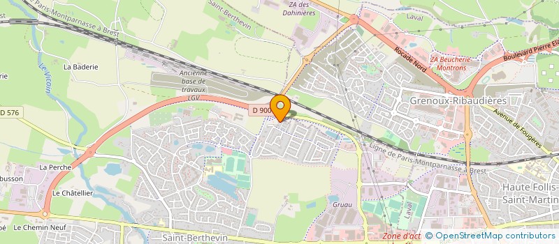 localisation de l'entreprise MONSIEUR JORDAN BOUTELOUP  MONTIGNE-LE-BRILLANT