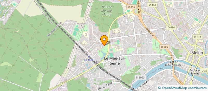 localisation de l'entreprise MONSIEUR JORDAN BOYER  LE MEE-SUR-SEINE