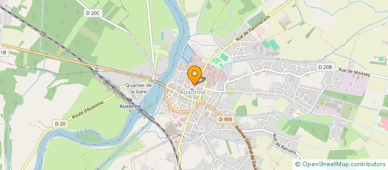 localisation de l'entreprise MONSIEUR JORDAN BRENIER  PESMES