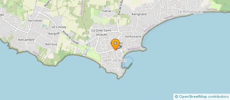 localisation de l'entreprise MONSIEUR JORDAN BRICARD  SARZEAU