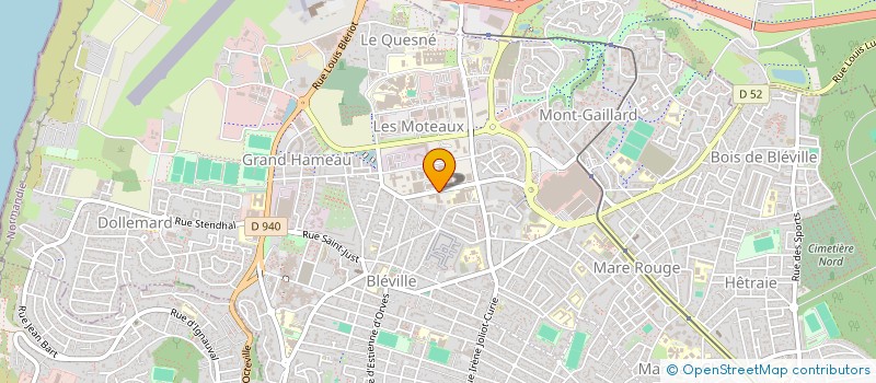 localisation de l'entreprise MONSIEUR JORDAN BRUSSEAUX  LE HAVRE