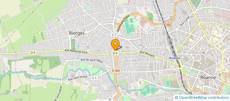 localisation de l'entreprise MONSIEUR JORDAN BUISSON à RIORGES