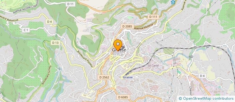 localisation de l'entreprise MONSIEUR JORDAN BUTTERWORTH à GRASSE