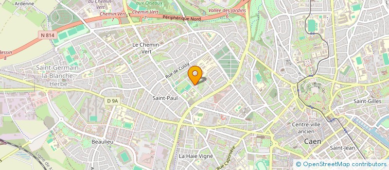localisation de l'entreprise MONSIEUR JORDAN CANIVET à CAEN