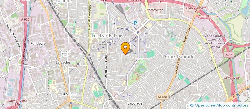 localisation de l'entreprise MONSIEUR JORDAN CARABY à TOULOUSE