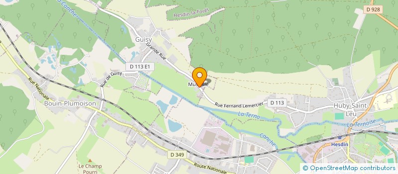 localisation de l'entreprise MONSIEUR JORDAN CARLIER  BRIMEUX