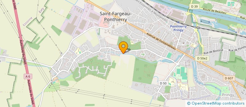 localisation de l'entreprise MONSIEUR JORDAN CASSAGRANDE  SAINT-FARGEAU-PONTHIERRY