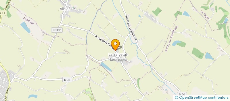 localisation de l'entreprise MONSIEUR JORDAN CAUSSE à LA SALVETAT-LAURAGAIS