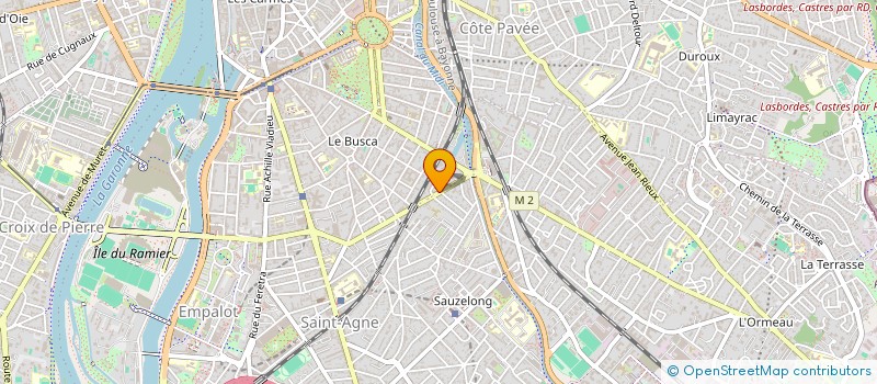 localisation de l'entreprise MONSIEUR JORDAN CAUVIN  TOULOUSE